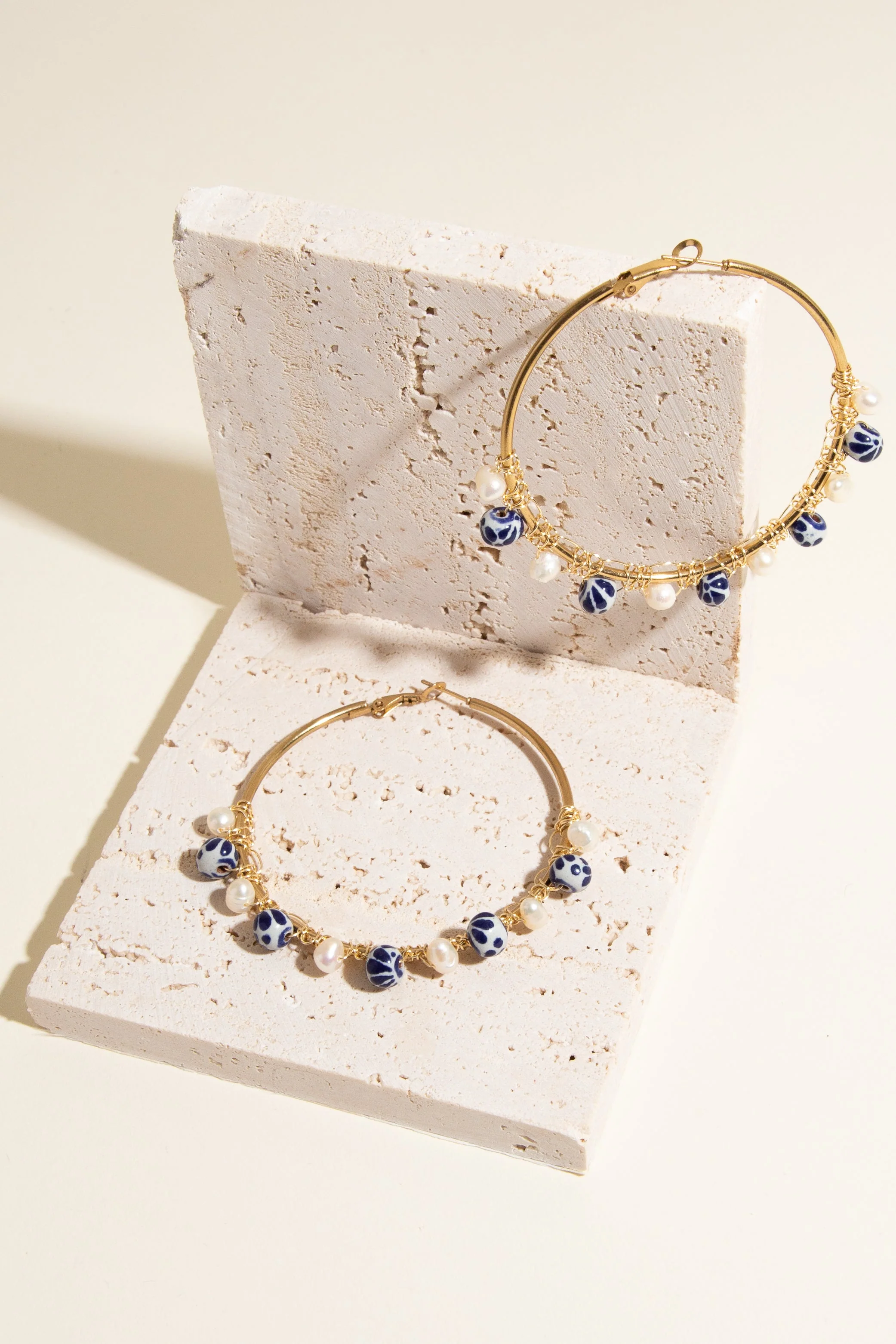 Talavera Hoop Earrings - Image 6