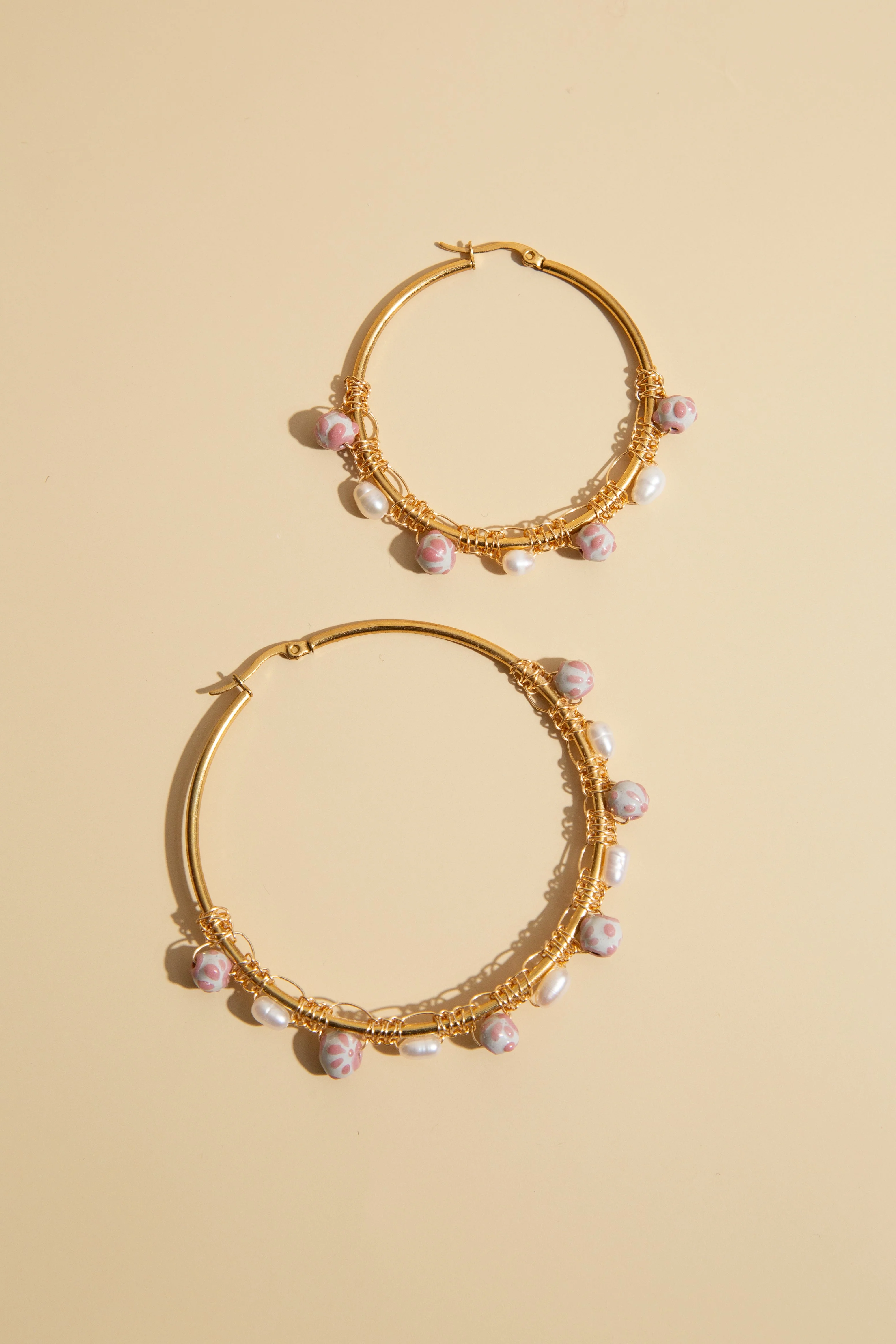 Talavera Hoop Earrings - Image 8