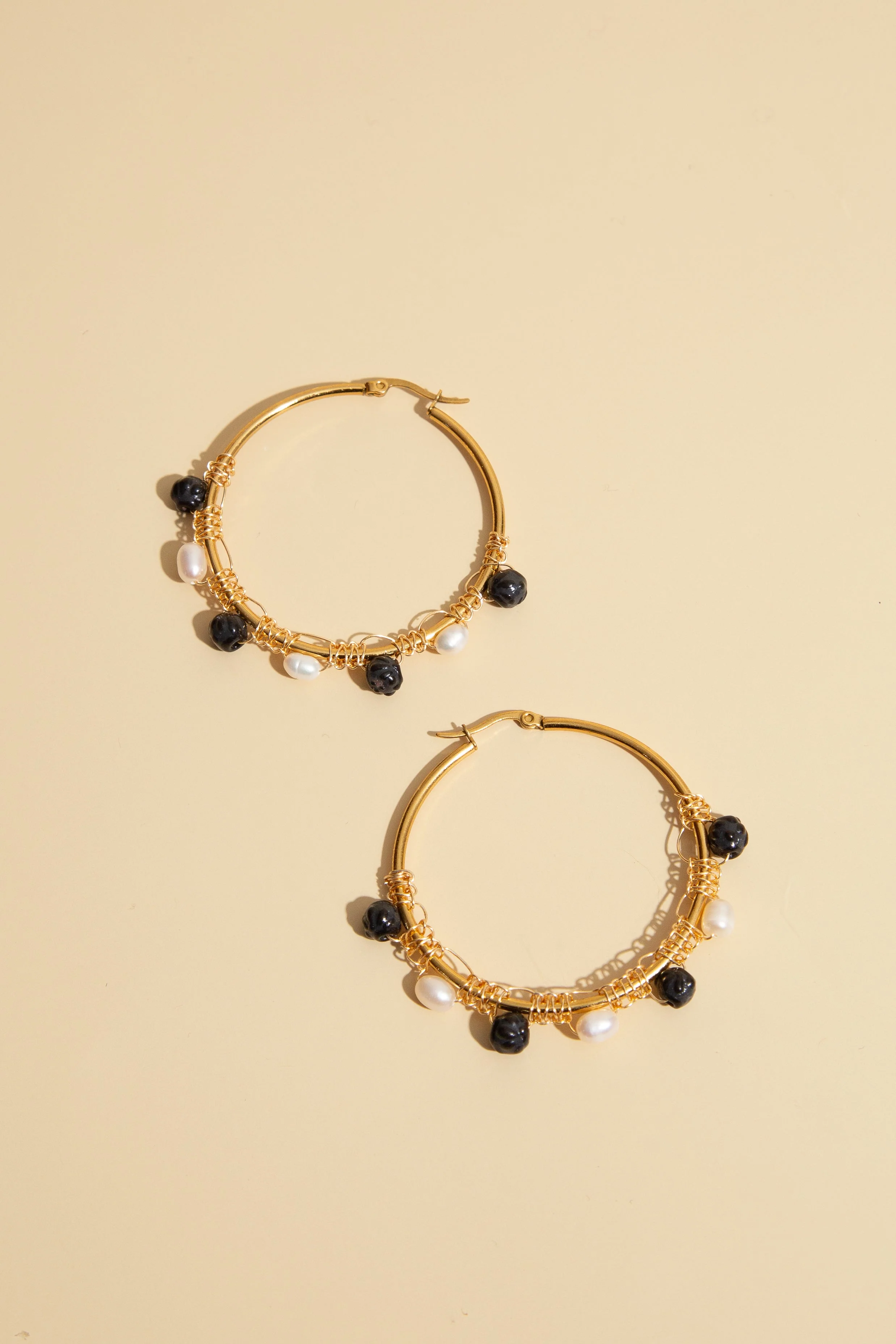 Talavera Hoop Earrings - Image 9