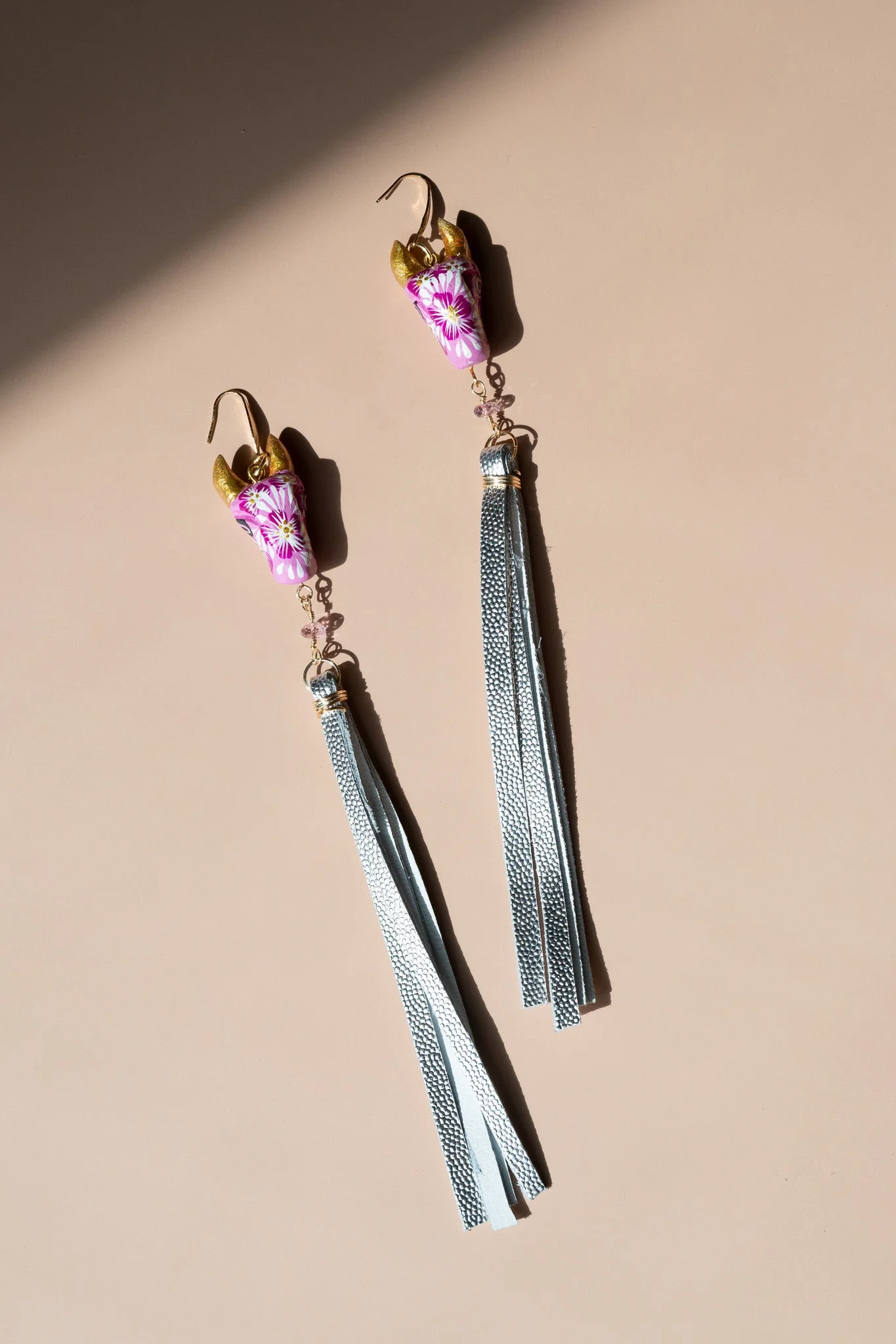 Toro Copal Earrings - Silver - Image 4