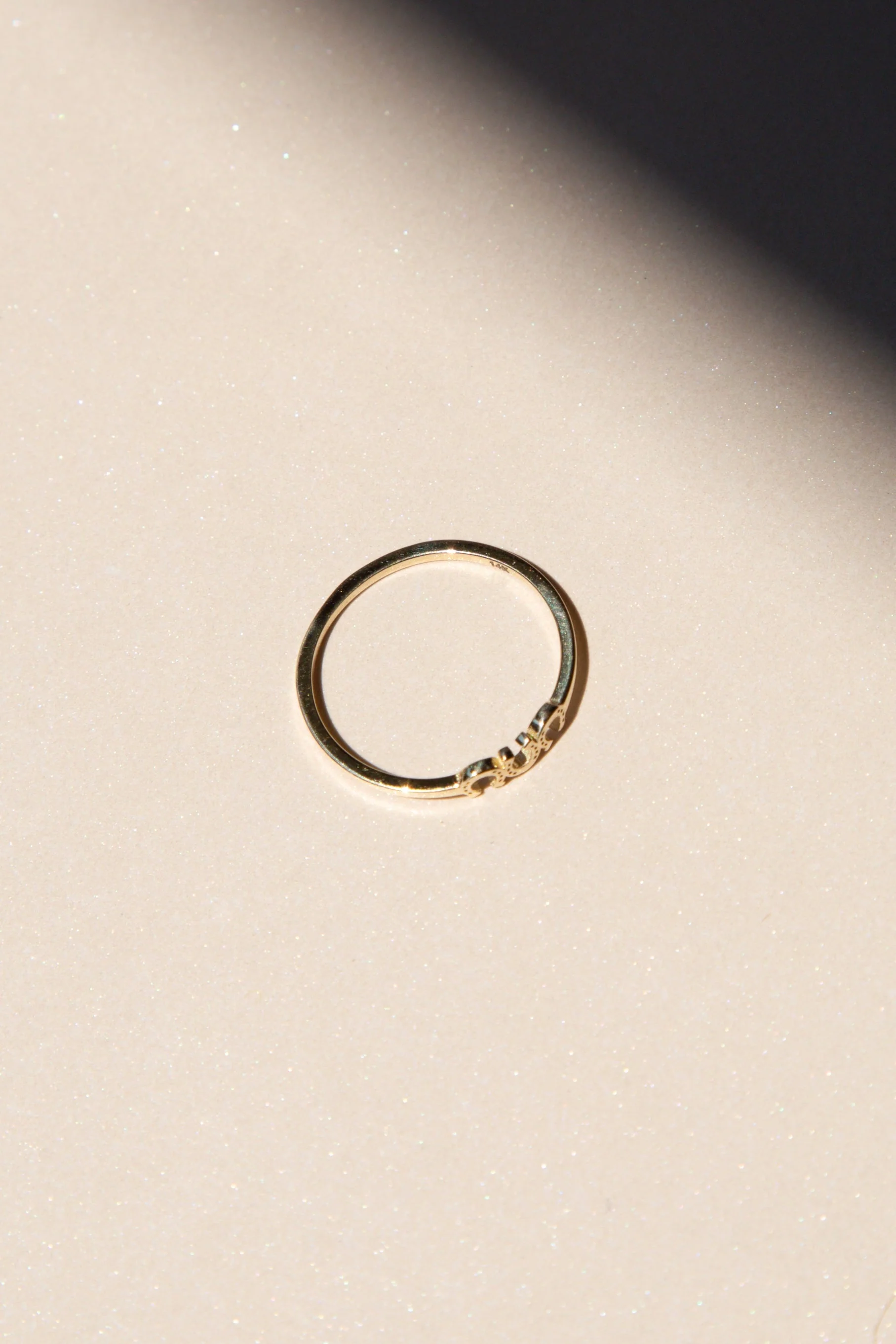 14K Tres Herraduras Ring - Image 6