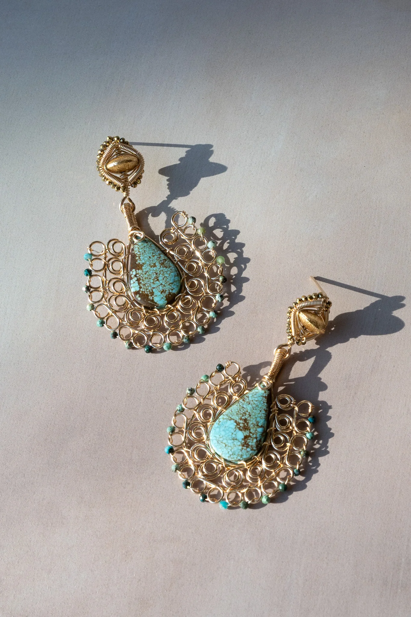 Turquoise Drop Earrings