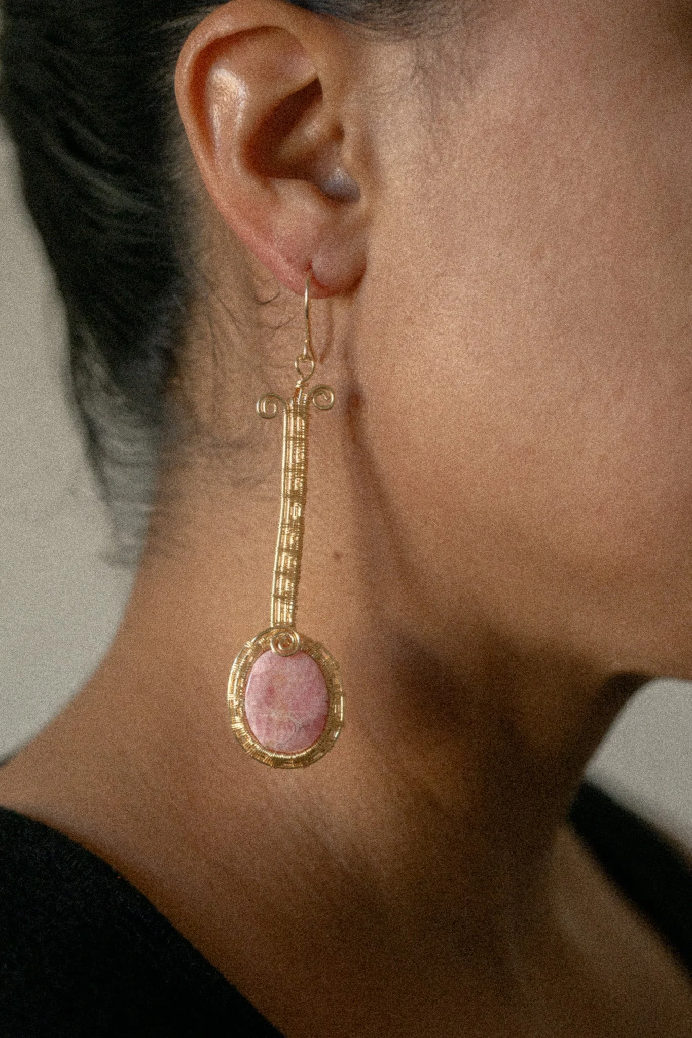 Rhodonite Valle Earrings - Image 2